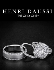 Henri Daussi engagement rings