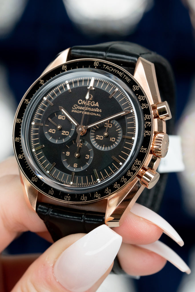he cases of the  omega professional and the Omega moonphase