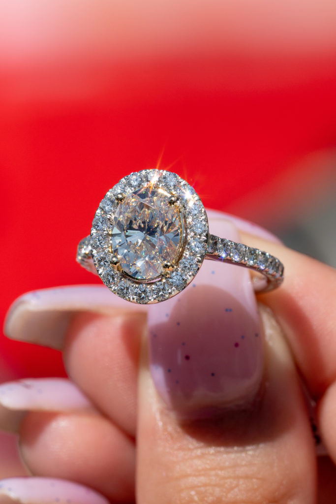 History of Round Diamond Engagement Ring 