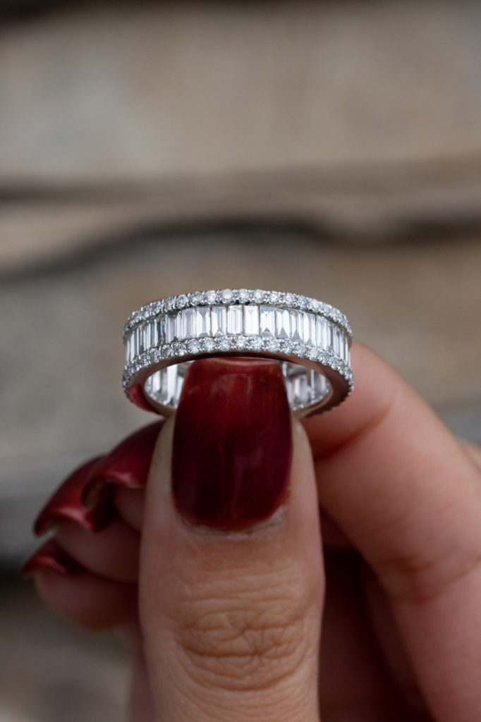 top-quality diamond eternity bands