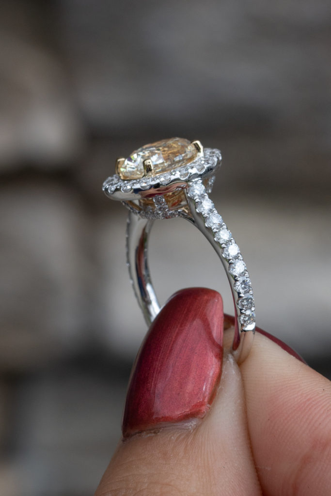 white gold diamond for engagement rings and wedding bands