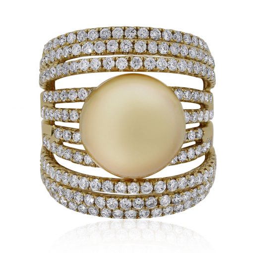 pearl jewelry yellow gold