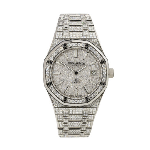 audemars piguet diamond watch stainless