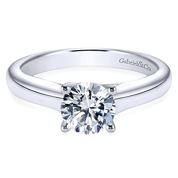 single-stone diamond rings