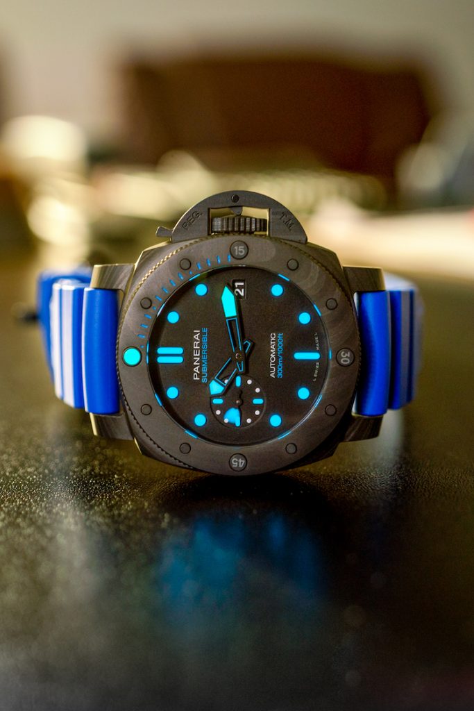 Panerai Submersible Carbotech watch