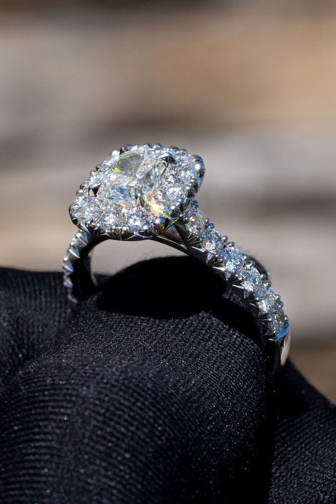 custom engagement rings from designer brands