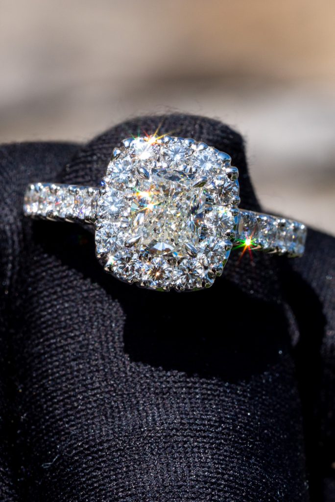 how to make a custom diamond ring 
