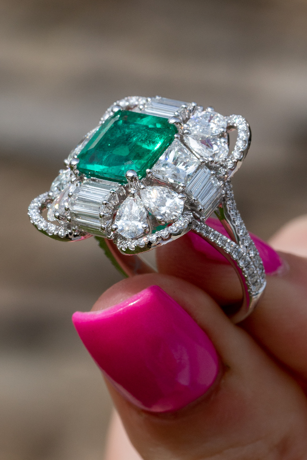 emeralds or sapphires