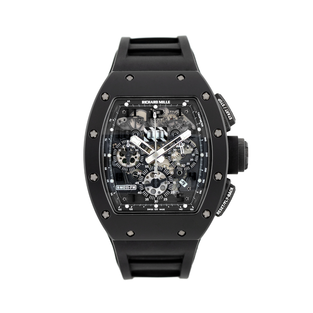 all black richard mille