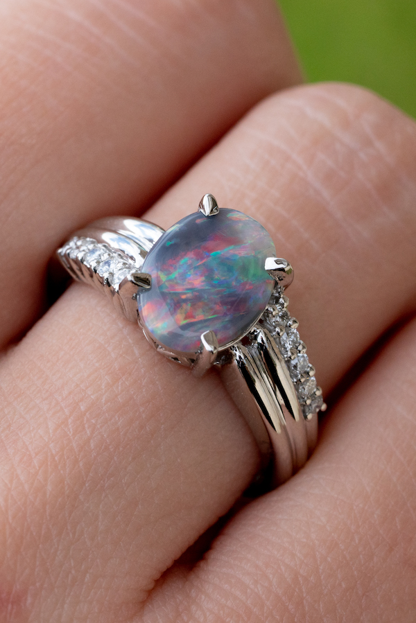 dark opal rings
