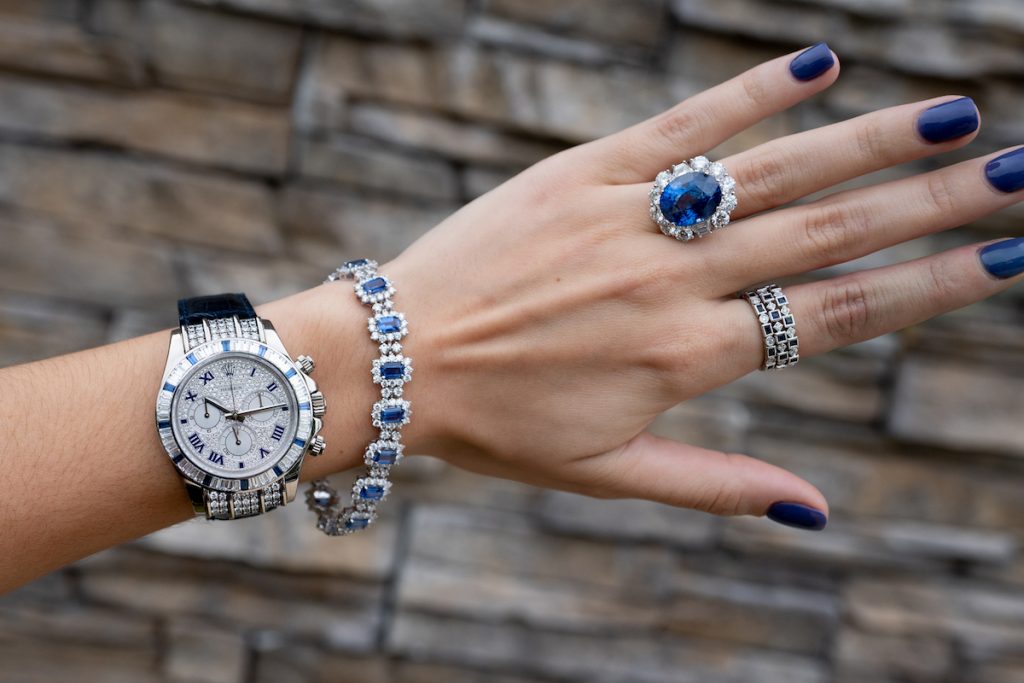 matching watch and ring set
