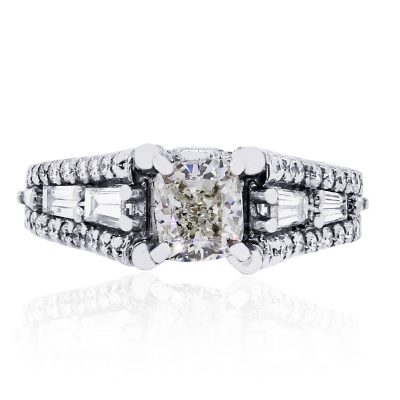 A. Jaffe diamond engagement ring