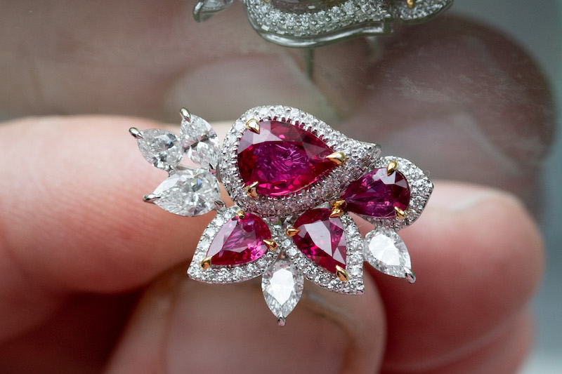 ruby ring for july
