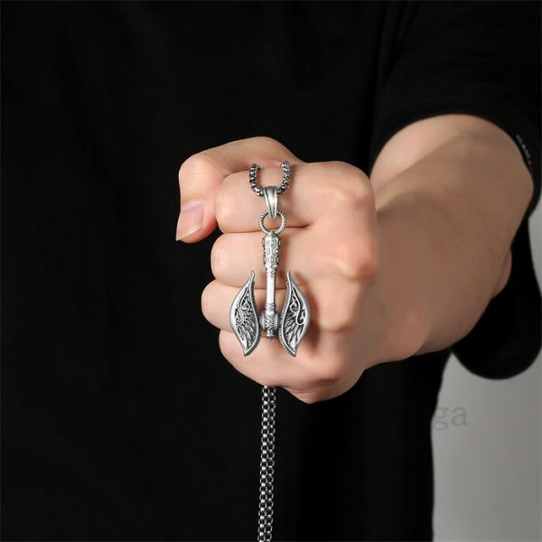 Nordic Personality Tomahawk Amulet Stainless Steel Pendant