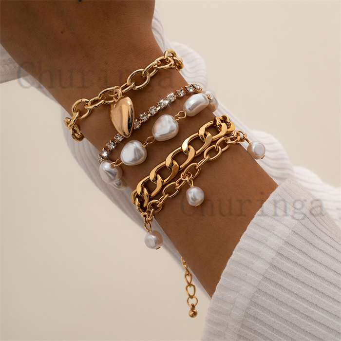 Gold Plated Jewelry-Bracelets