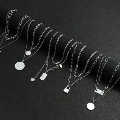 Vintage Style Versatile Stainless Steel Necklaces