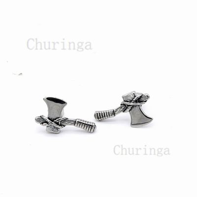 Retro Axe Design With Stylish Stainless Steel Stud Earrings