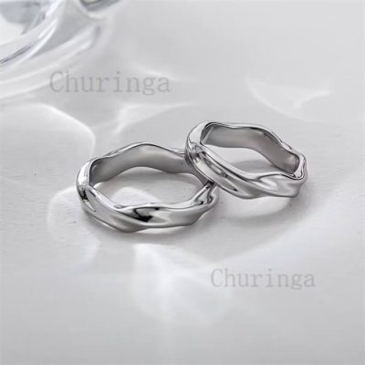 Simple Design Plain Stainless Steel Ring