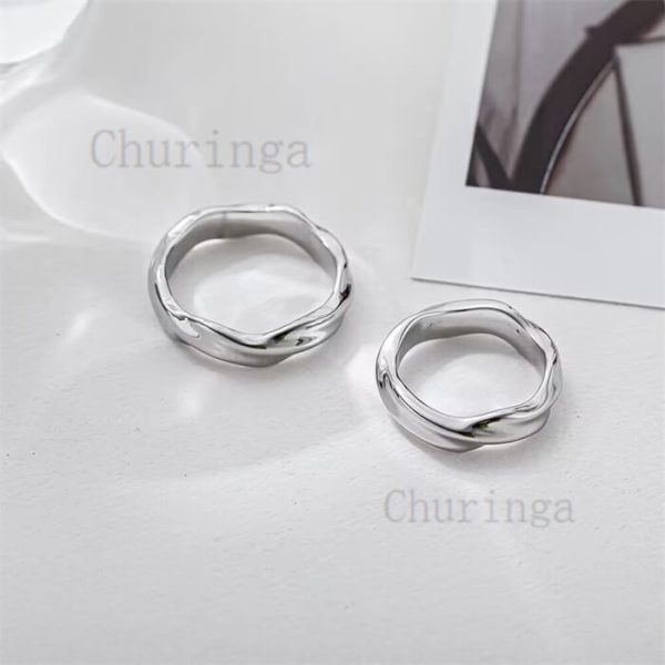 Simple Design Plain Stainless Steel Ring