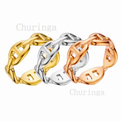 Wholesale & Custom Stainless Steel Rose Gold Ring