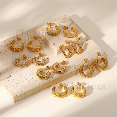 Gold Plated Jewelry-Earrings